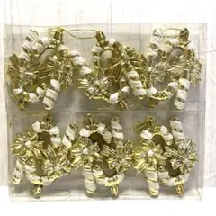 GWHOLE クリスマス 飾り オーナメント 12個セット キャンディケーン