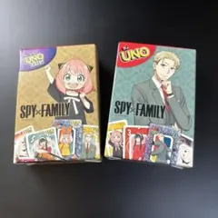 マクドナルド　ハッピーセット　UNO SPY×FAMILY 2セット　ウノ