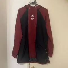 adidas ピステ・ウィンドブレーカー 赤黒