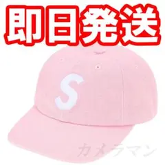 Supreme S Logo 6-Panel　25FW　Light Pink