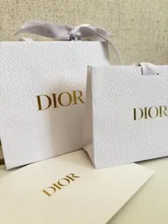 DIOR ホワイトショッパーとカードセット