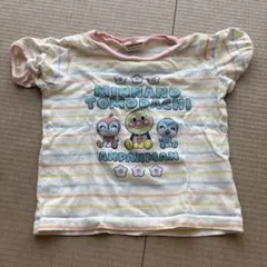 アンパンマン Tシャツ ストライプ　訳あり！！