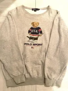 90sレアRalph Lauren Polo Bearベア　スウェットトレーナー