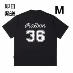 黒 M 新品 マルボンゴルフ MALBON GOLF 半袖 モックネック - メルカリ