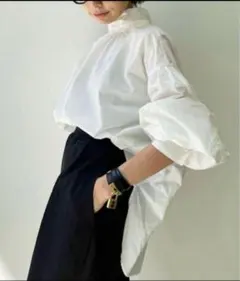 アパルトモンGOOD GRIEF!/2way前後着用可 ギャザーブラウス/F長袖 アパルトモンGOOD GRIEF!/2way前後着用可 ギャザーブラウス/F長袖