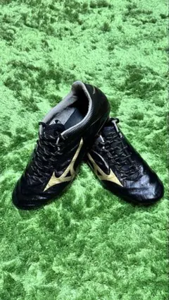 Mizuno レビュラ2V1 Japan カンガルー25.5 ブラック/ゴールド MIZUNO ミズノ レビュラ2 V1(ブラック×ゴールド) P1GA187150