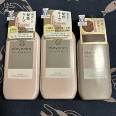 新品未使用　クレイエンス　クレイスパ　シャンプー✖️2 カラートリートメント✖️1