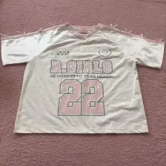 rabyraby メッシュTシャツ(ピンク)のサムネイル