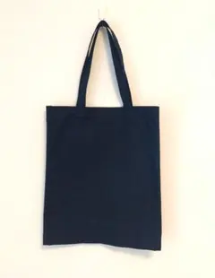 ハンドメイド　着物リメイク　紬　シルク　ネイビー A4トートバッグのサムネイル