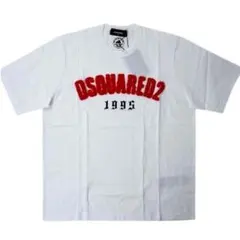 新品 DSQUARED2 S74GD1309 ワッペン Tシャツ ホワイト M - メルカリ