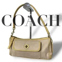 old Coach Mini Shoulder Bag Turnlock Y2K