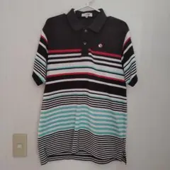 Lakeland ストライプ ポロシャツ 38