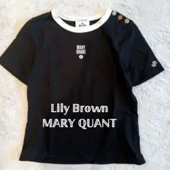 美品♡マリークワント×LILYBROWN♡ゴールドボタン Tシャツ