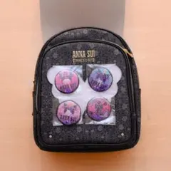 【新品未開封】推しの子 × ANNA SUI コラボ 推し活リュック 缶バッジ付のサムネイル