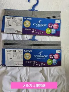 GUNZE COOLMAGIC ニーレングス Mサイズ 2枚セット