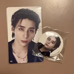 INI XQUARE 西洸人 トレカ 093 ミニ缶バッジ