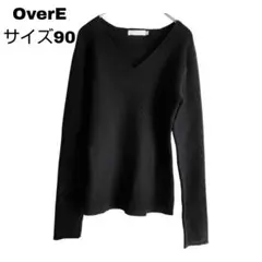 overE Vネックパネルニット：ブラック U65 2026年最新】overe vネックパネルニットの人気アイテム - メルカリ