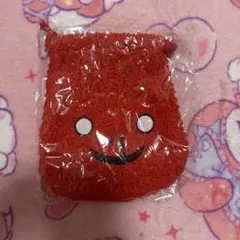 しずくちゃん　もこもこ巾着ポーチ　はなぢくん