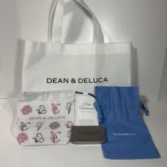 DEAN&DELUCA 空き缶 巾着バッグ 不織布トート ポーチ 4点セット
