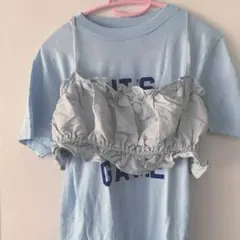 H&M フリルビスチェ