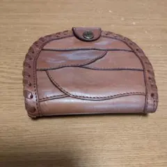 IBIZA　ブラウンレザー二つ折り財布