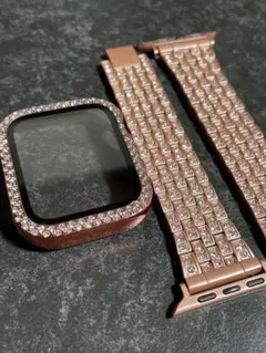 豪華♡ Apple Watch キラキラ ケース ピンク38mm