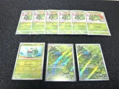 フシギソウモンスターボール、フシギダネ AR 、かがやくフシギバナ、12枚セット