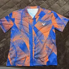 V.VAREN パームツリー柄 アロハシャツ サイズ感はLサイズくらいです。
