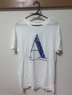 『ARMANI EXCHANGE 』ホワイトTシャツ　Mサイズ