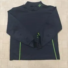 Mizuno 黒 長袖 ハイネックシャツ 150のサムネイル