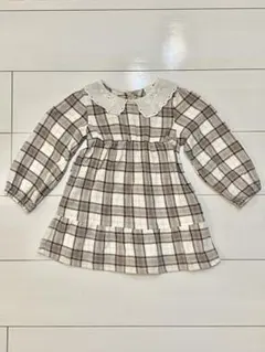 ⭐️Tête à Tête チェック柄ワンピース 100㎝