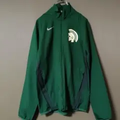 Nike スパルタンロゴ トラックジャケット サイズXS グリーン