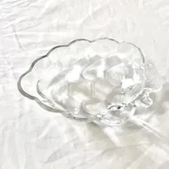 【希少】昭和レトロ ぶどう型 ガラスボウル ヴィンテージ フルーツ皿 当時物