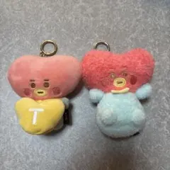 BT21 TATA ぬいぐるみ マスコットキーリングのサムネイル