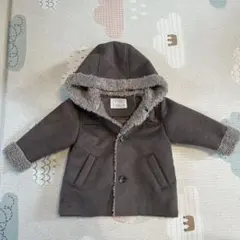 Zara ムートン風　フード付きコート　12-18 months まとめ買い
