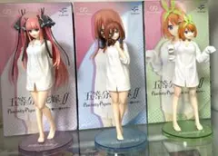 五等分の花嫁 fascinity figure 中野二乃 三玖 四葉 彼シャツ