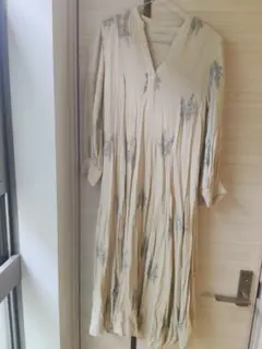 ヌキテパ　キャミワンピース ストライプ 花柄 ロング丈 サラマリカ ヌキテパ キャミワンピース ストライプ 花柄 ロング丈 サラマリカ
