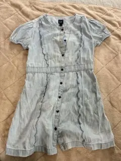 GAP デニム 半袖ワンピース S
