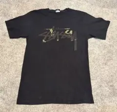 STUSSY ステューシー 迷彩半袖 Tシャツ ブラック Mのサムネイル