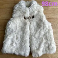 Zara BabyGirl ファーベスト 2-3歳　98cm