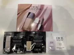 DIOR ディオール　フォーエバー　サンプル3点セット　ショップバッグ付き