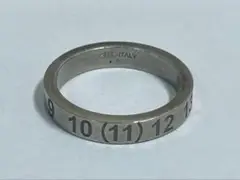 【美品】Maison Margiela ナンバリングリング サイズXS 17号