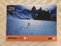 ミスプリントカレンダー　ジェットスター(Jetstar)航空 2011年版未使用のサムネイル