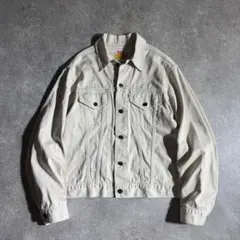 90s White Levis 70505 Trucker Jacket 40