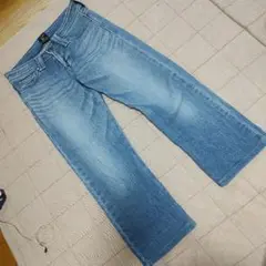 デニム Sサイズ SOMETHING Small 七分丈