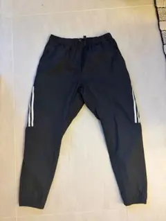 adidas ブラック ジャージパンツ XL
