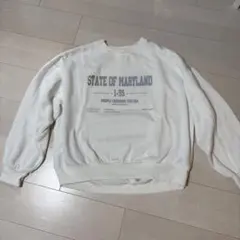 Snansa Mos2 STATE OF MARYLAND スウェット