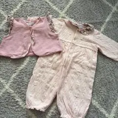 【ベベ　ルダクティオン】ツーウェイオール　ベスト　2点セット