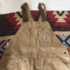 Carhartt リラックスフィットオーバーオール 44X30 グレー - メルカリ