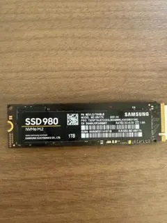 Samsung SSD 980 1TB NVMe M.2 本体のサムネイル